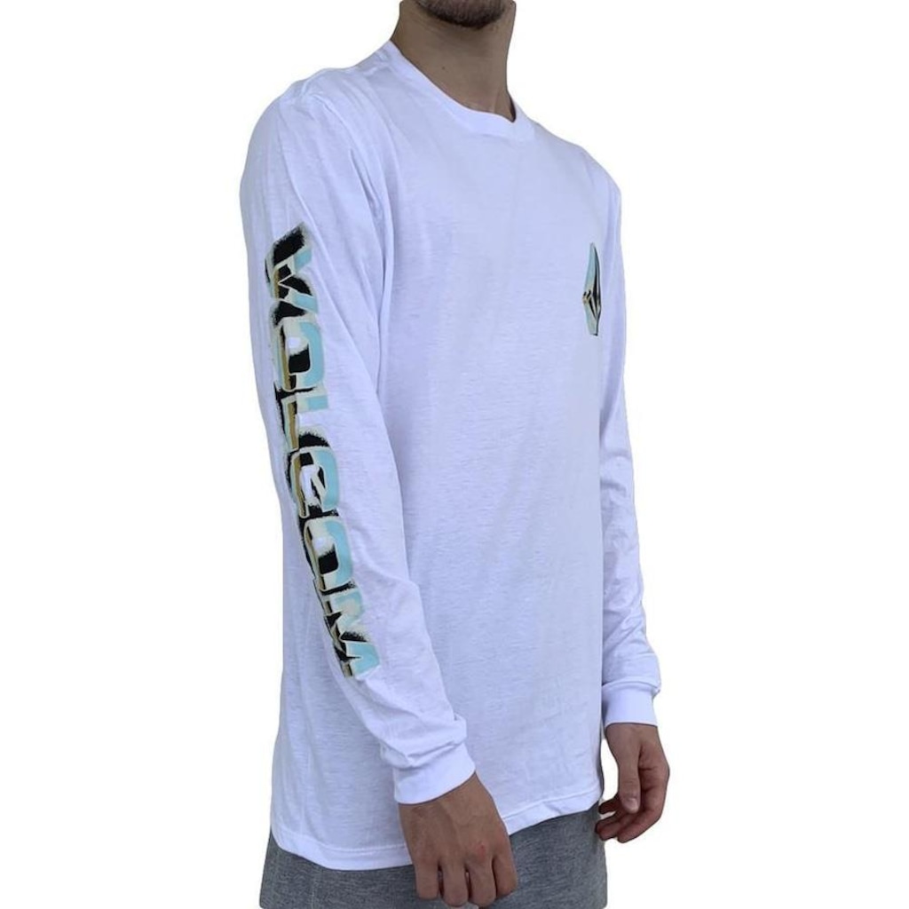 Imagem 3 do produto Camiseta Volcom Chromestone Manga Longa - Masculina