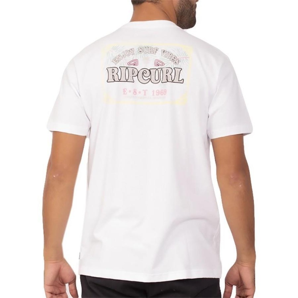 Imagem 2 do produto Camiseta Rip Curl Vibe Logo - Masculina