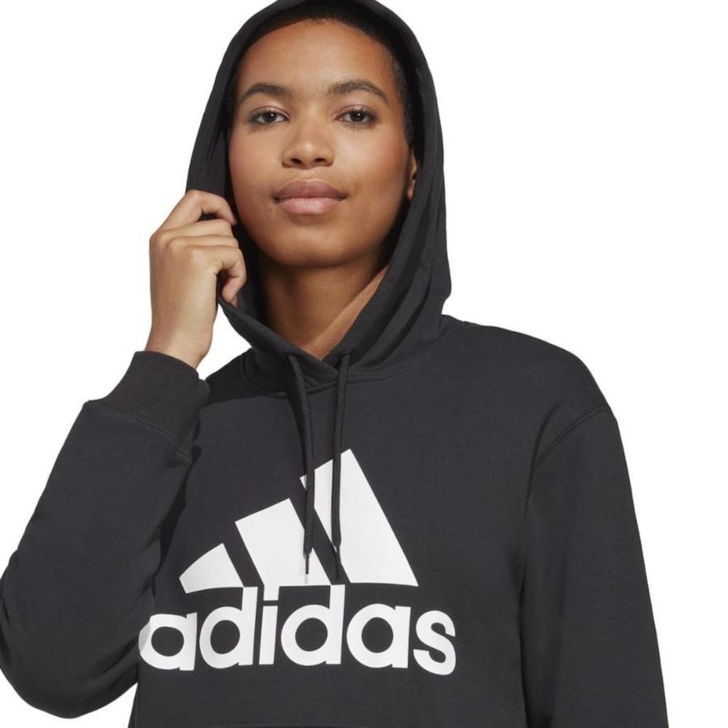 Imagem 5 do produto Blusão de Moletom adidas Essentials Big Logo - Feminino