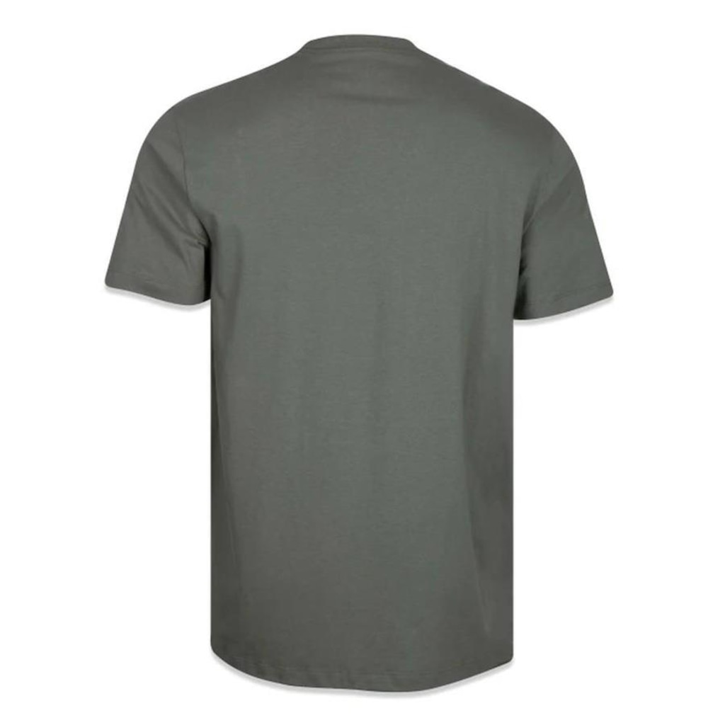 Imagem 2 do produto Camiseta New Era Milwaukee Bucks Modern Classic Verde Oliva - Masculina