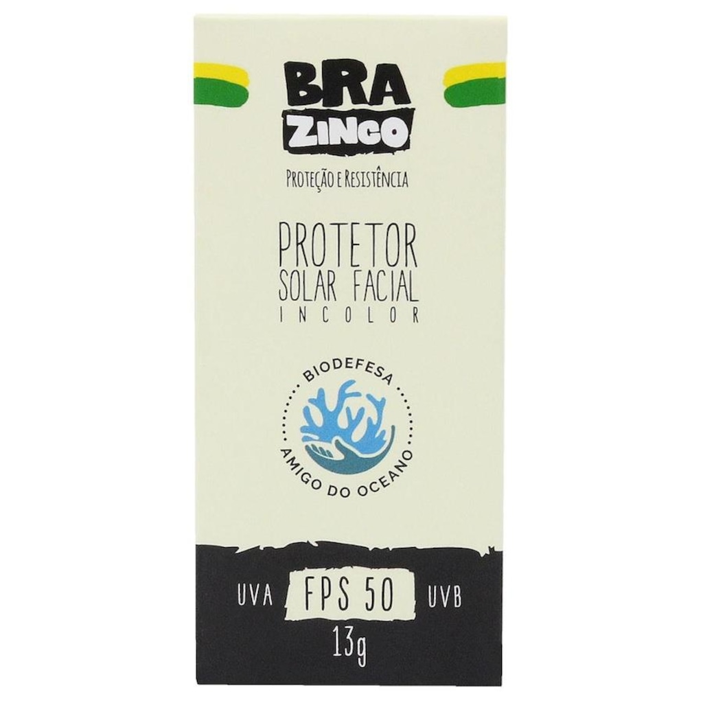 Imagem 3 do produto Protetor Solar Facial Brazinco FPS 50 Incolor