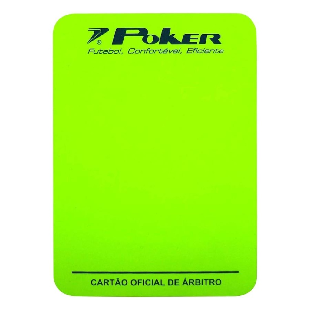 Imagem 3 do produto Cartão Futsal Poker Arbitro Oficial