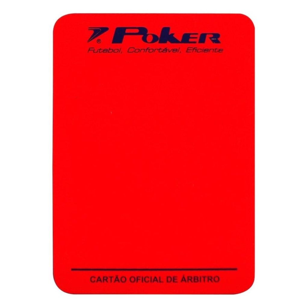 Imagem 4 do produto Cartão Futsal Poker Arbitro Oficial