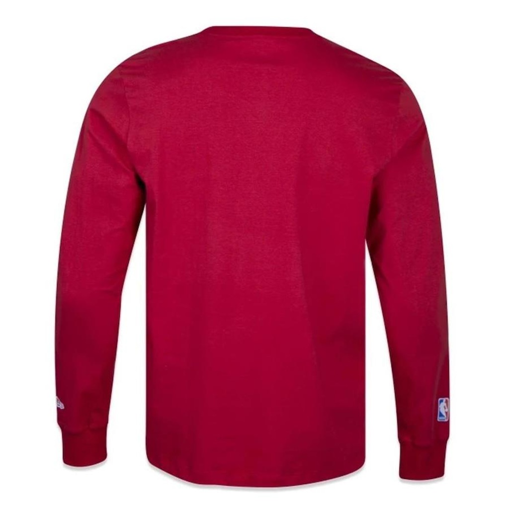 Imagem 2 do produto Camiseta New Era Manga Longa Chicago Bulls Core - Masculina