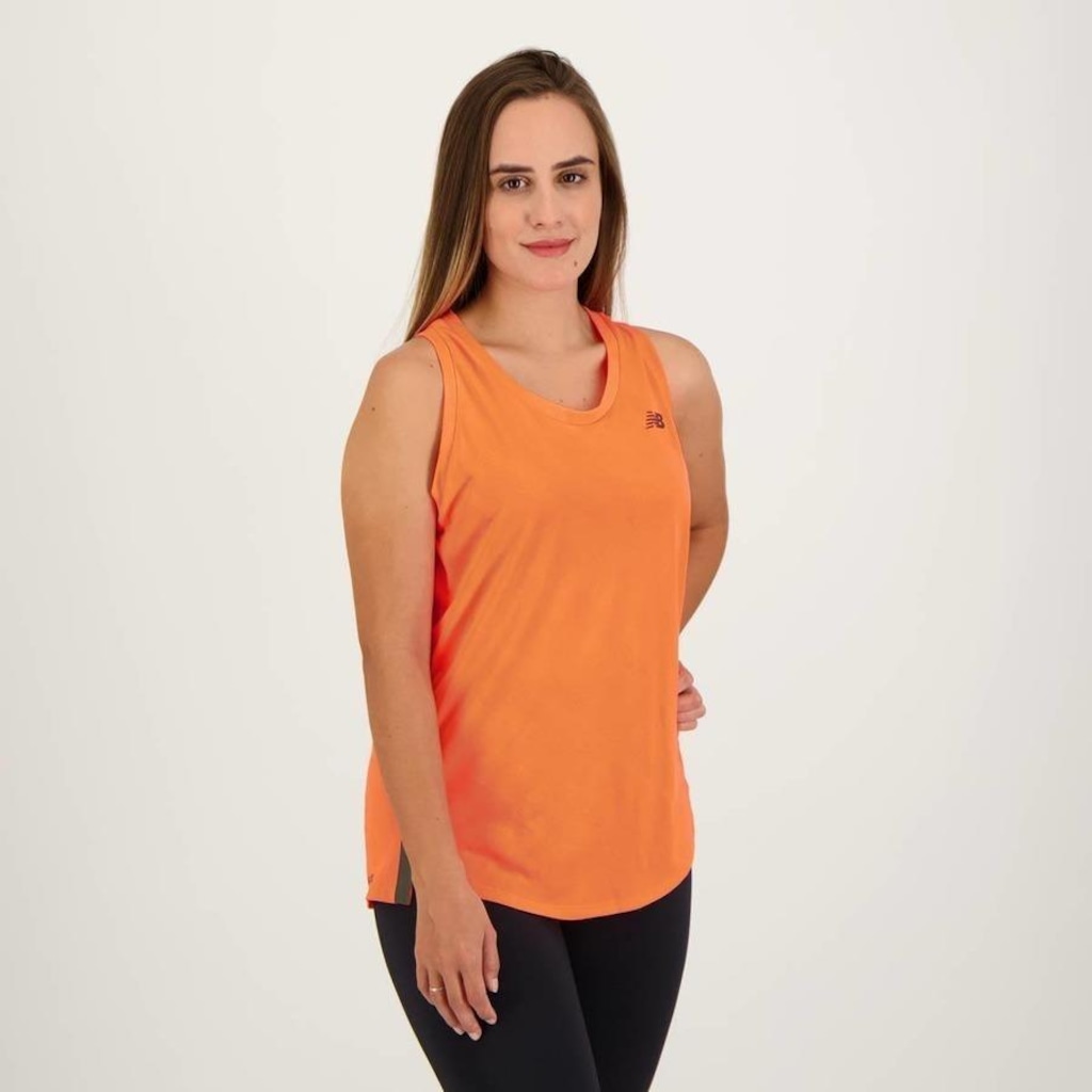 Imagem 4 do produto Camiseta Regata New Balance Q Speed Jacquard - Feminina
