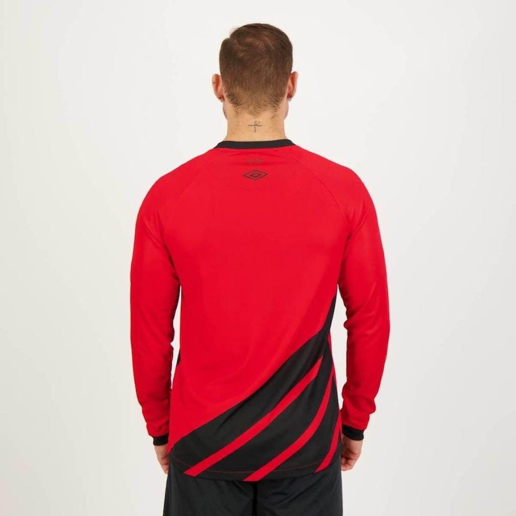 Imagem 3 do produto Camisa do Athlético Paranaense Manga Longa I 2023 Umbro - Masculina