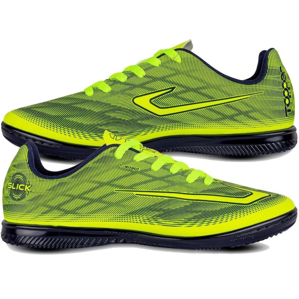 Imagem 2 do produto Chuteira Futsal Topper Slick Iv + Par de Meias - Adulto