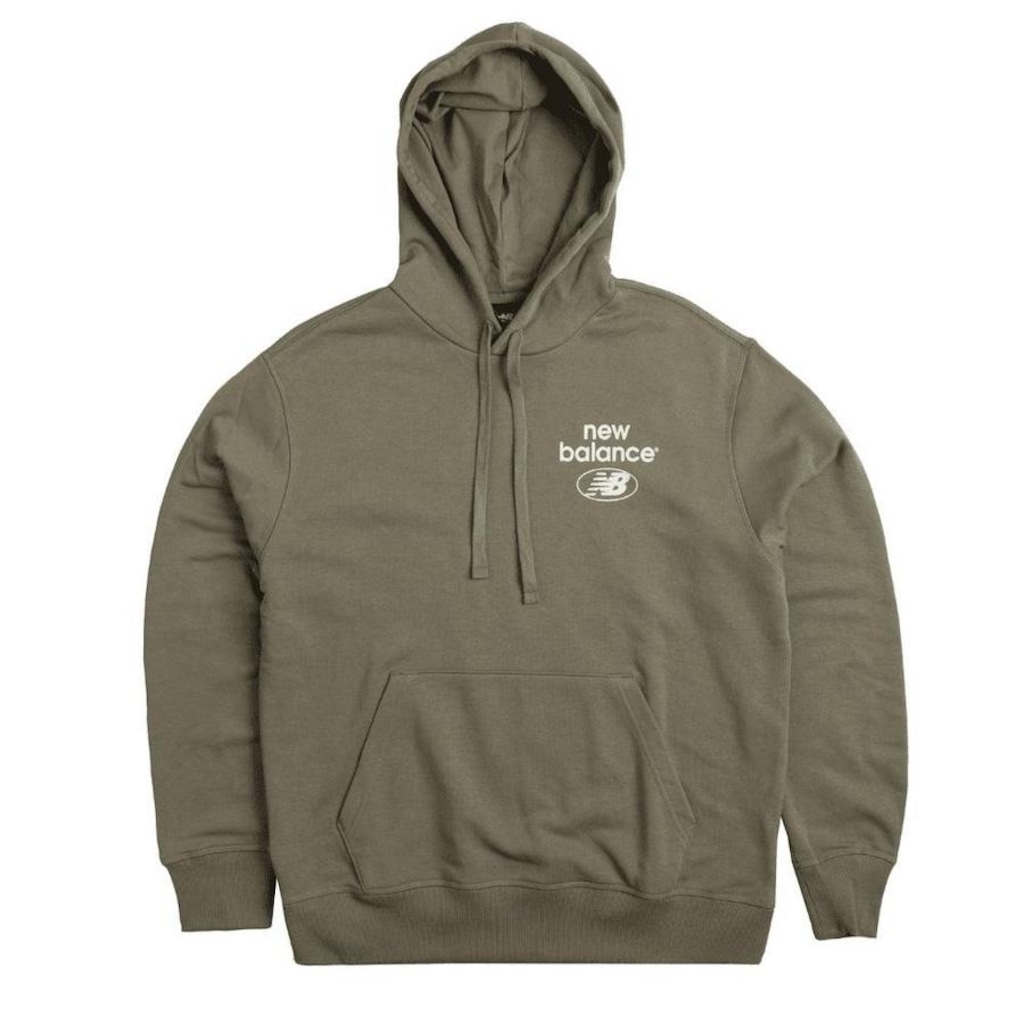 Imagem 2 do produto Blusão de Moletom com Capuz New Balance Essencials Logo - Masculino