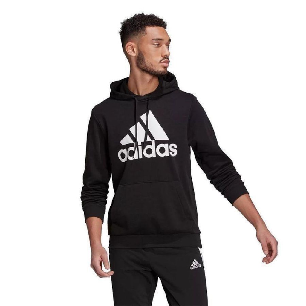 Imagem 2 do produto Blusão de Moletom com Capuz adidas Essentials Big Logo - Masculino