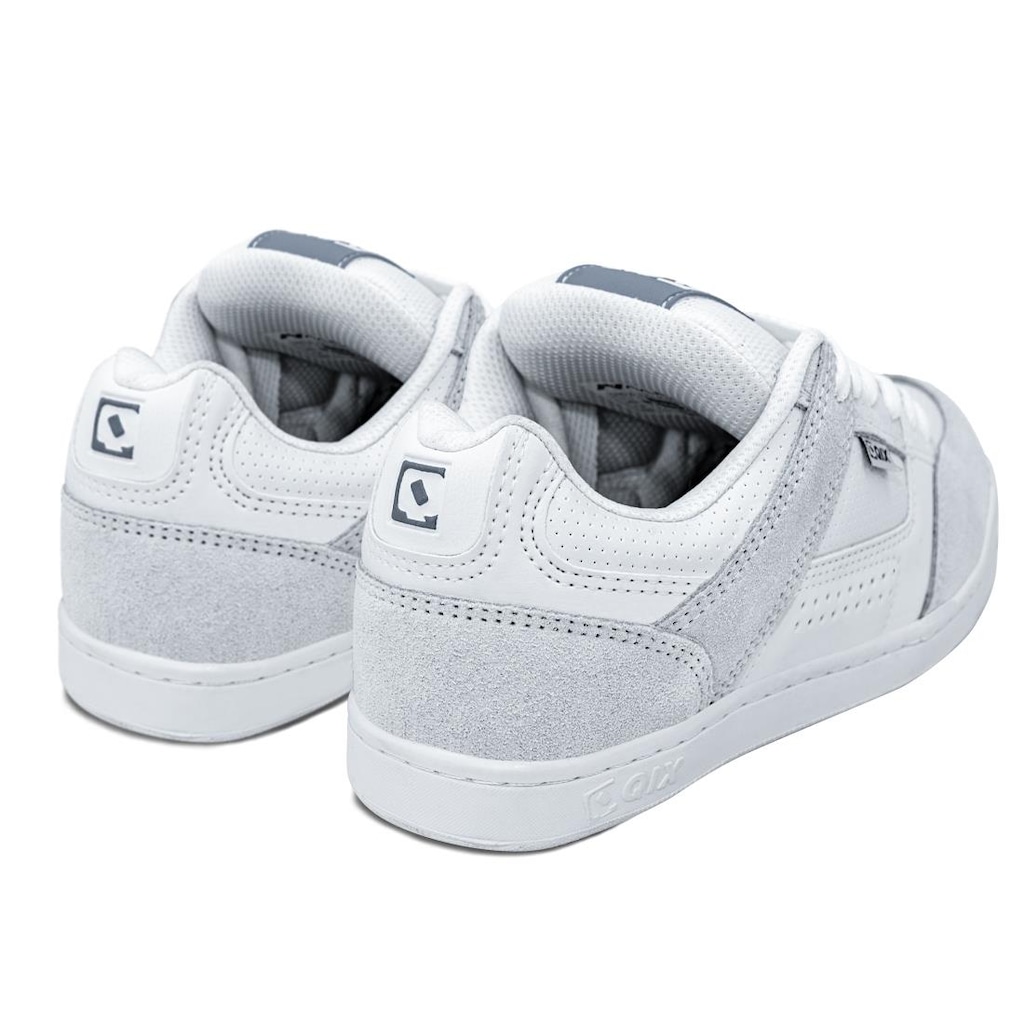 Imagem 3 do produto Tênis Qix Skate Retrô Am Preto Branco Unissex