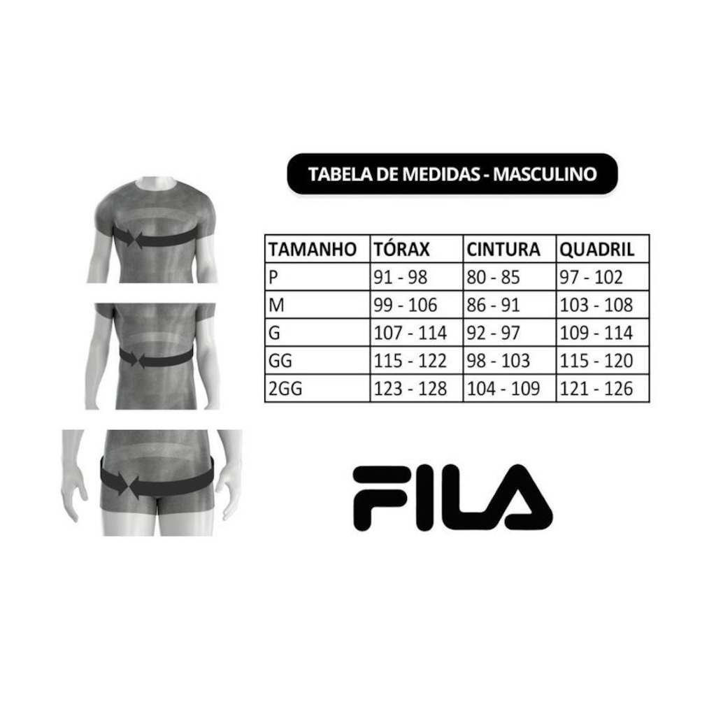 Imagem 4 do produto Camiseta Fila Eclipse Mesh - Masculina
