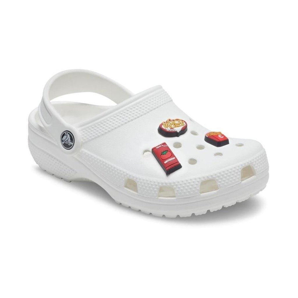Imagem 2 do produto Kit Jibbitz Crocs Frituras com 3 unidades