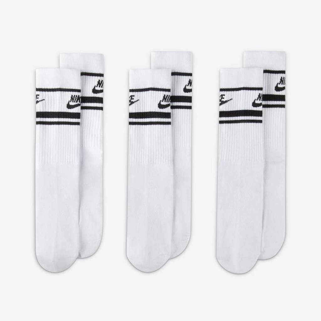 Imagem 2 do produto Kit de Meias Nike Sportswear Everyday Essential - 3 Pares - Adulto