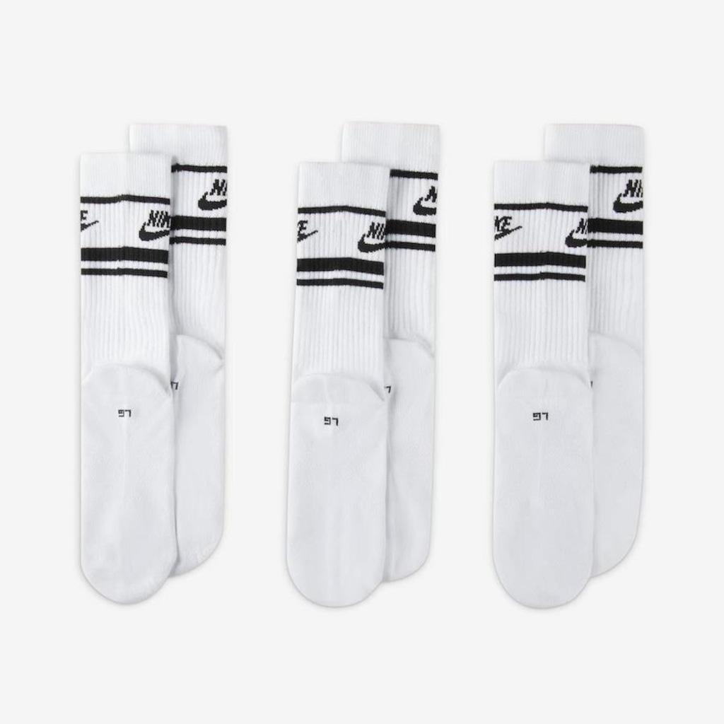 Imagem 3 do produto Kit de Meias Nike Sportswear Everyday Essential - 3 Pares - Adulto