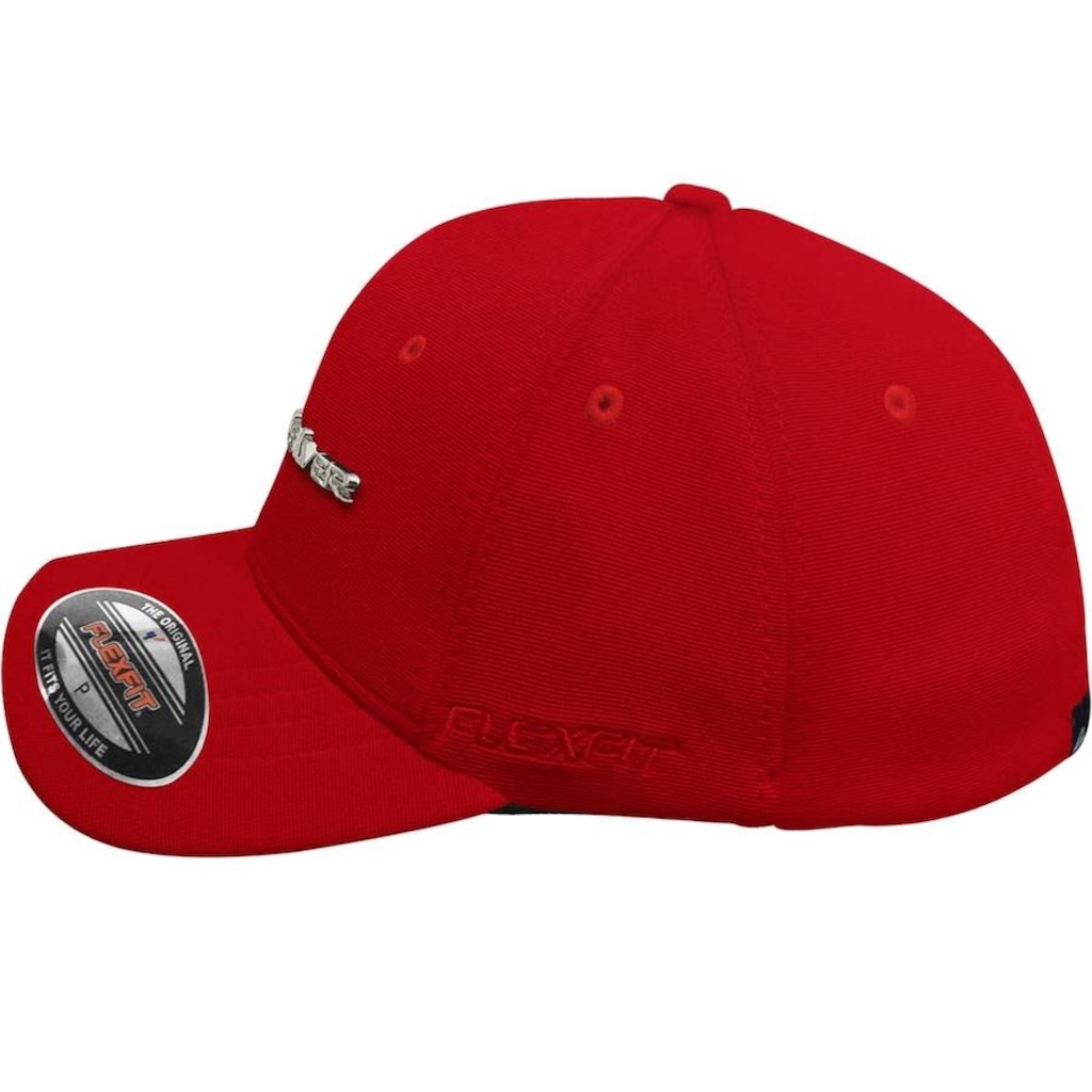 Imagem 3 do produto Boné Quiksilver Plate Type Silver Red - Fechado - Adulto