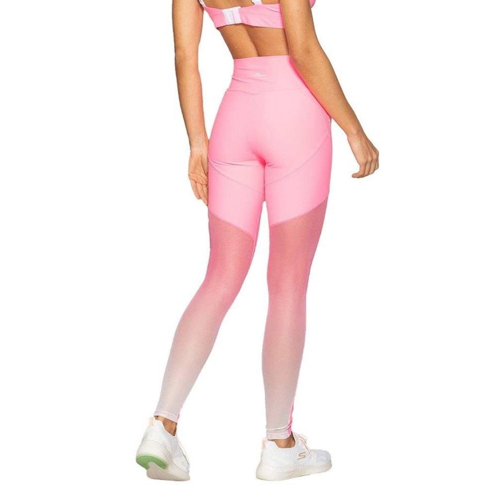 Imagem 2 do produto Calça Legging Run More Neon - Feminina