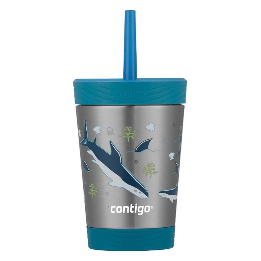 Imagem 2 do produto Copo Térmico Contigo Kids Tubarão - Infantil