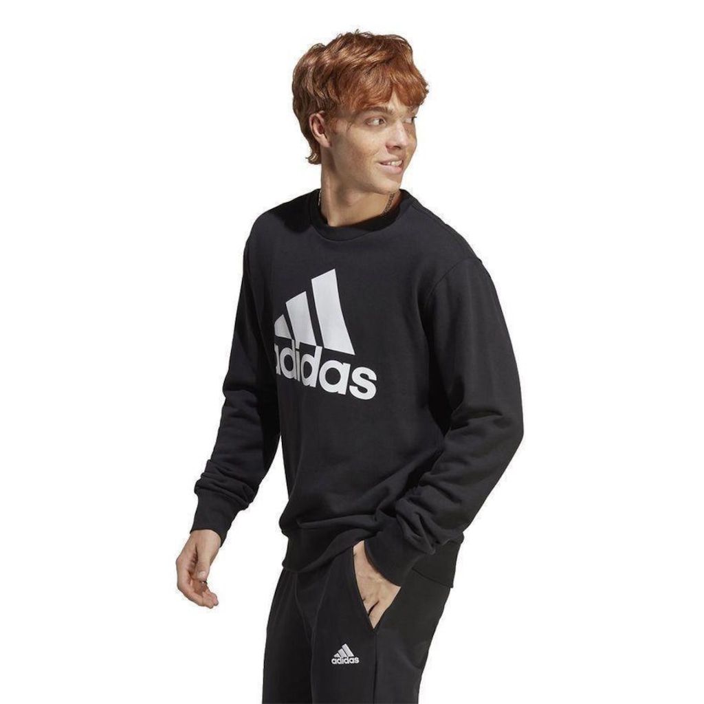 Imagem 3 do produto Blusão de Moletom adidas Essentials Big Logo - Masculino