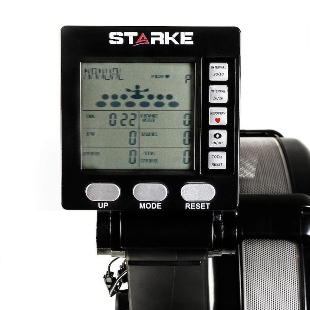 Imagem 2 do produto Remo Seco Starke SR Pro - Air Rower com Conexão Bluetooth para Apps de Treino