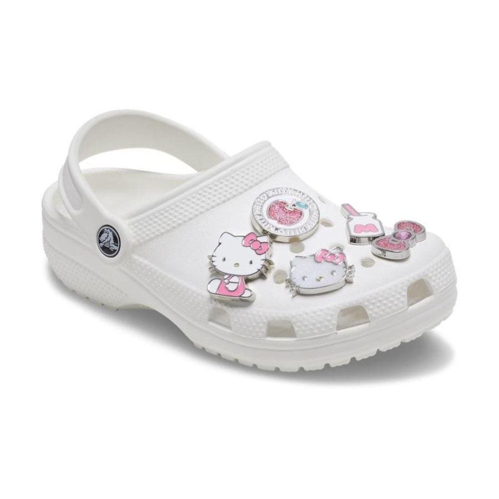 Imagem 3 do produto Kit Jibbitz Crocs Hello Kitty Elevated - 5 unidades