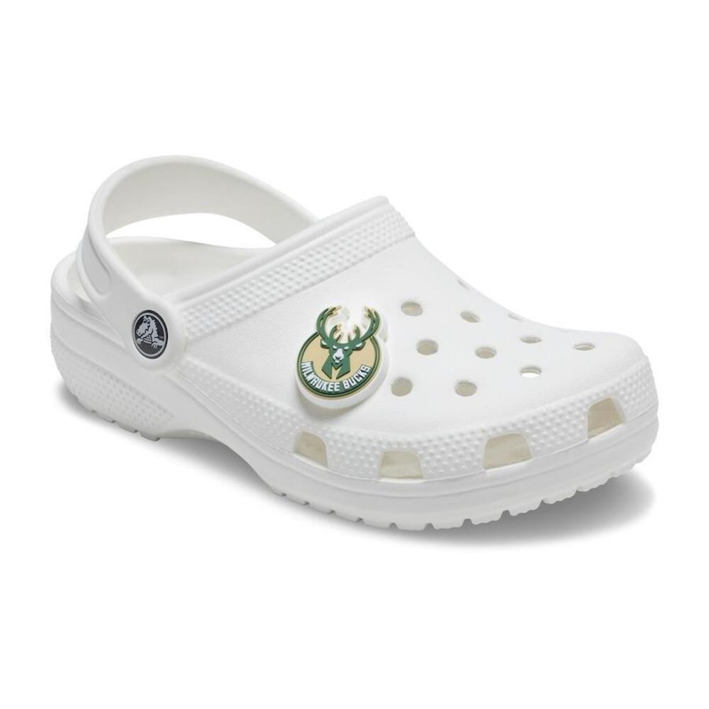 Imagem 2 do produto Jibbitz Crocs Nba Milwaukee Bucks Logo