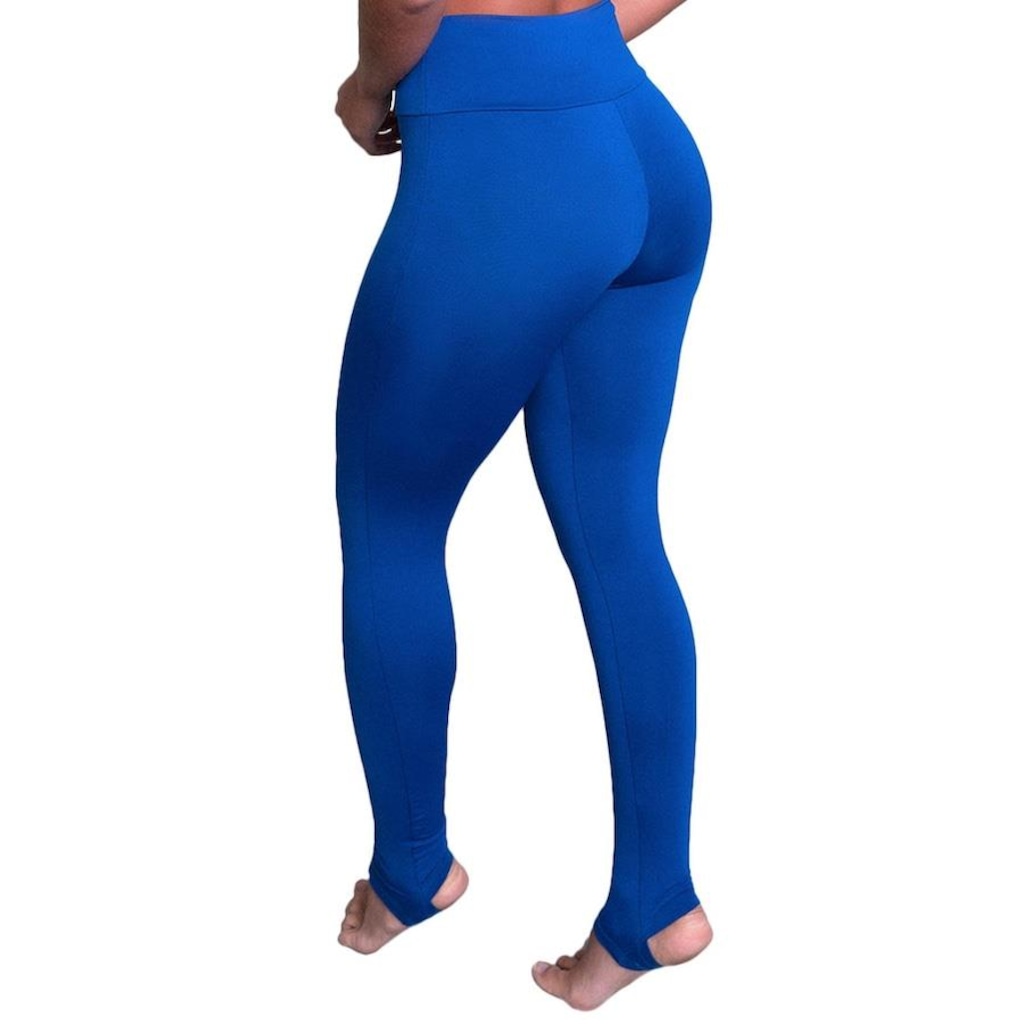 Imagem 2 do produto Calça Legging MVB Modas Pezinho Suplex Cintura Alta - Feminina