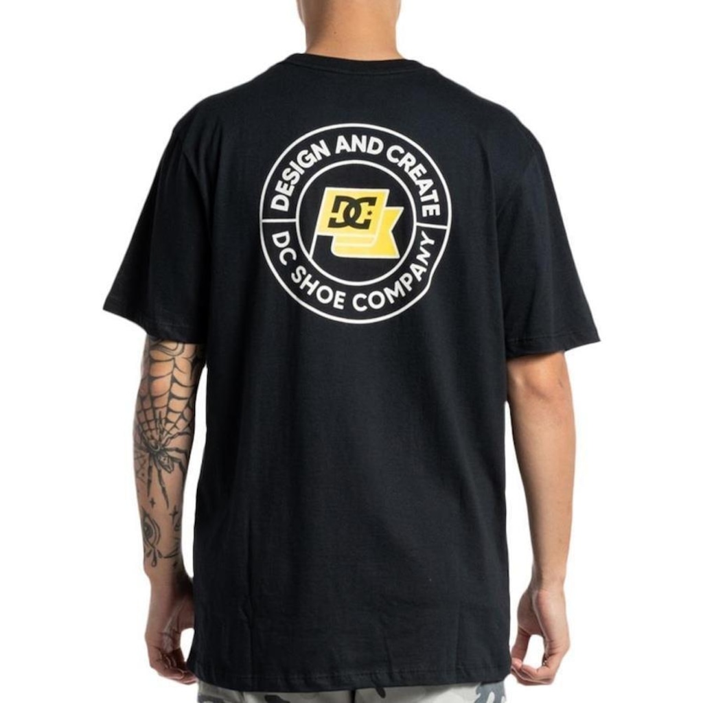 Imagem 2 do produto Camiseta DC Shoes Flag Staff FB WT23 - Masculina