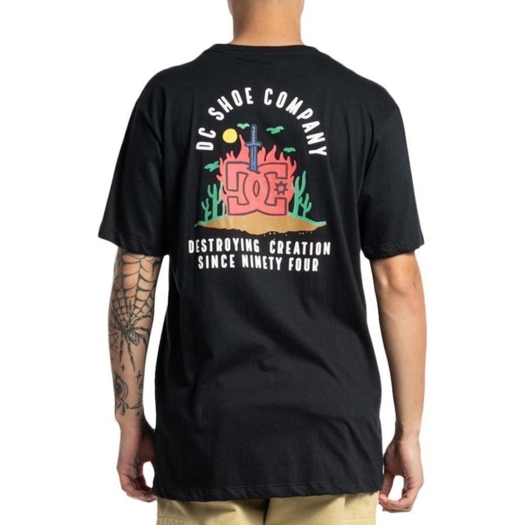 Imagem 2 do produto Camiseta DC Shoes Stuck On You WT23 - Masculina
