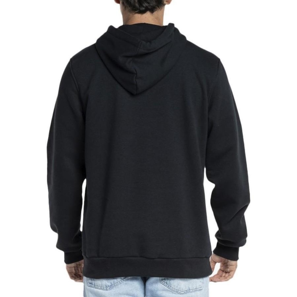 Imagem 2 do produto Blusão de Moletom com Capuz Quiksilver Word Block WT23 - Masculino