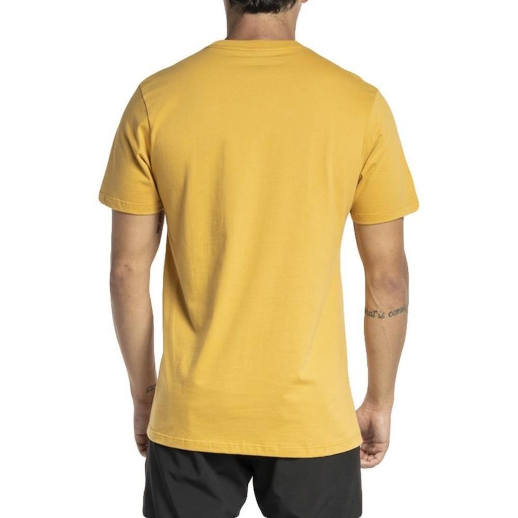 Imagem 2 do produto Camiseta Quiksilver Comp Logo Color WT23 - Masculina Mostarda