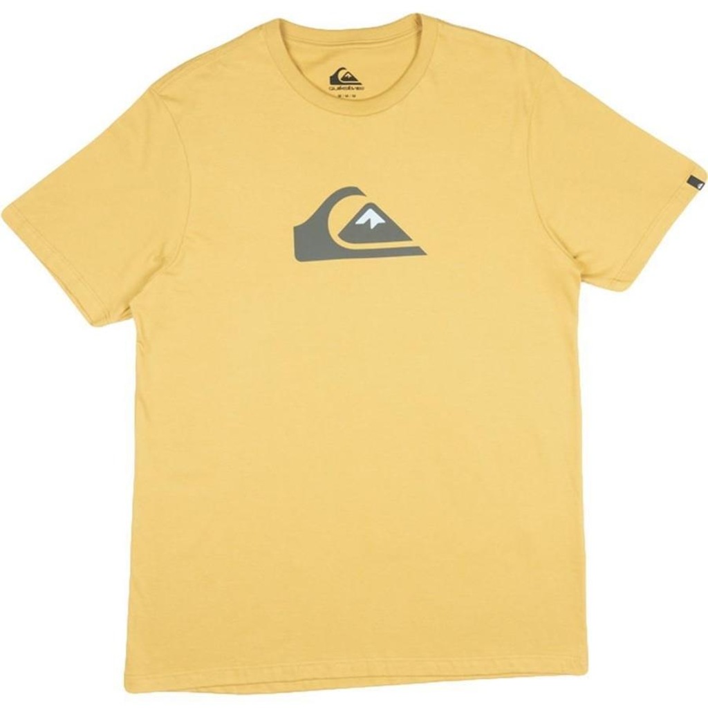 Imagem 3 do produto Camiseta Quiksilver Comp Logo Color WT23 - Masculina Mostarda