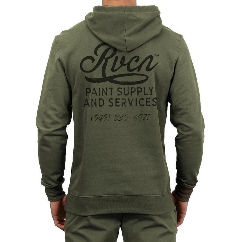 Imagem 2 do produto Blusão de Moletom com Capuz RVCA Paint Supply WT23 - Masculino