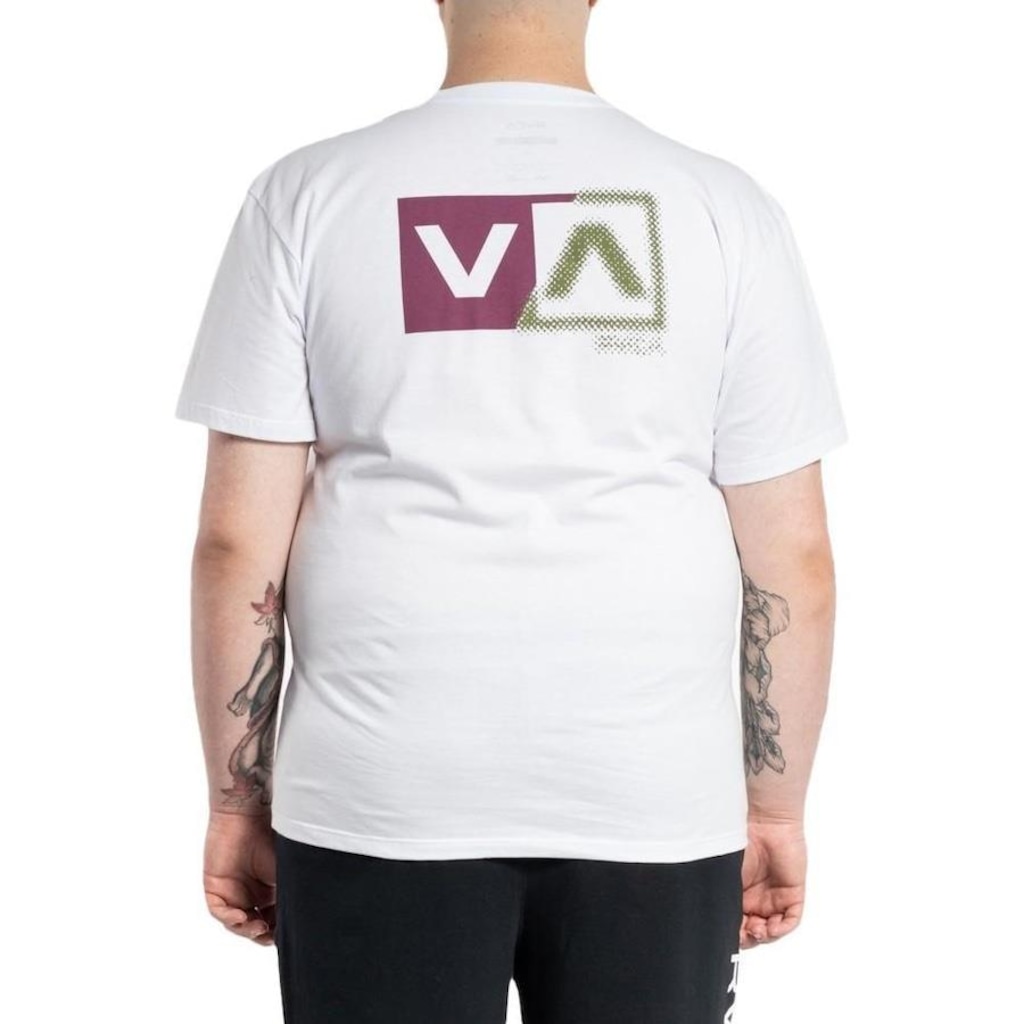Imagem 2 do produto Camiseta RVCA Scanner Plus Size WT23 - Masculina