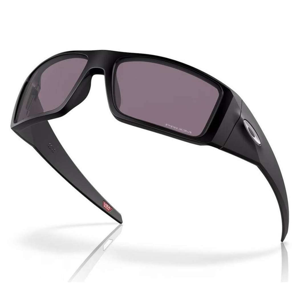 Imagem 2 do produto Óculos de Sol Unissex Oakley Heliostat Matte Black Prizm Grey