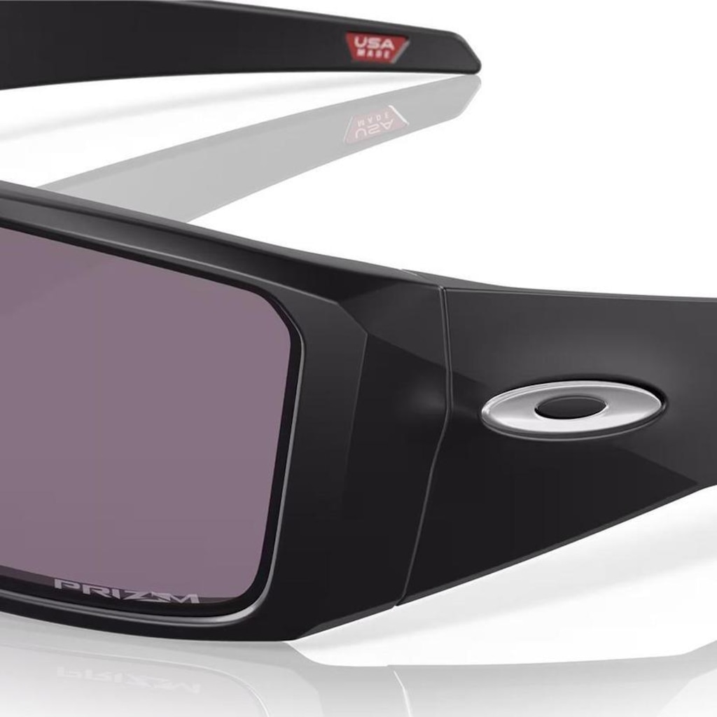 Imagem 3 do produto Óculos de Sol Unissex Oakley Heliostat Matte Black Prizm Grey