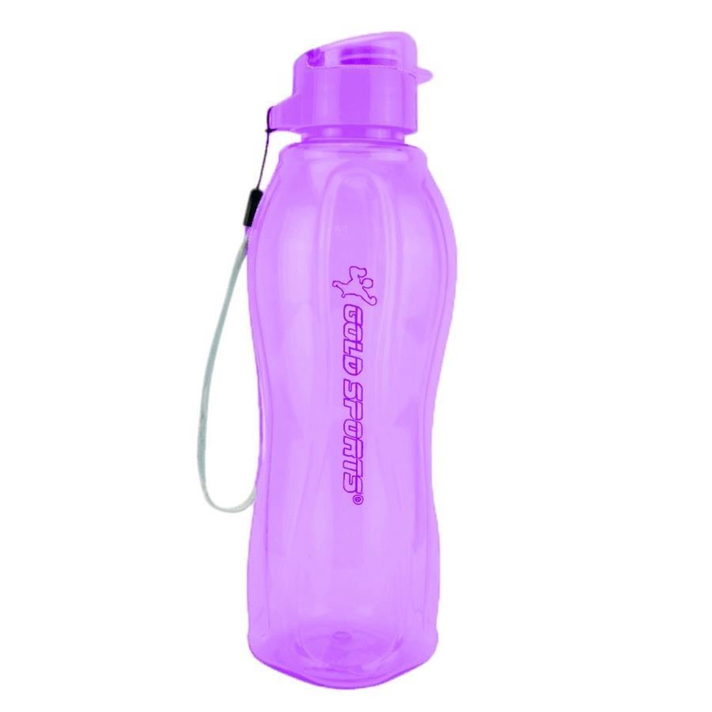 Imagem 3 do produto Garrafa Squeeze Gold Sports Resistente Translucid Special BPA Free - 600ml