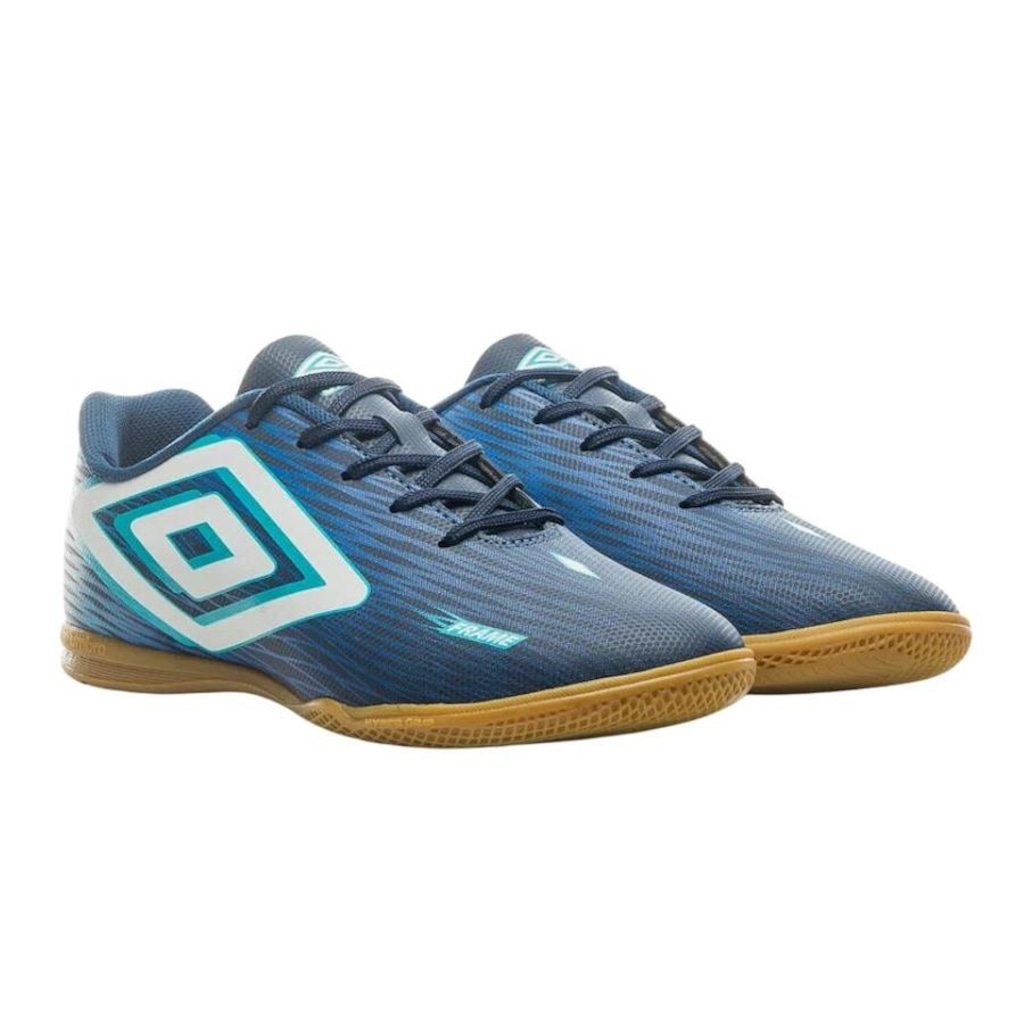 Imagem 3 do produto Chuteira Futsal Umbro Frame Marinho e Azul - Masculino