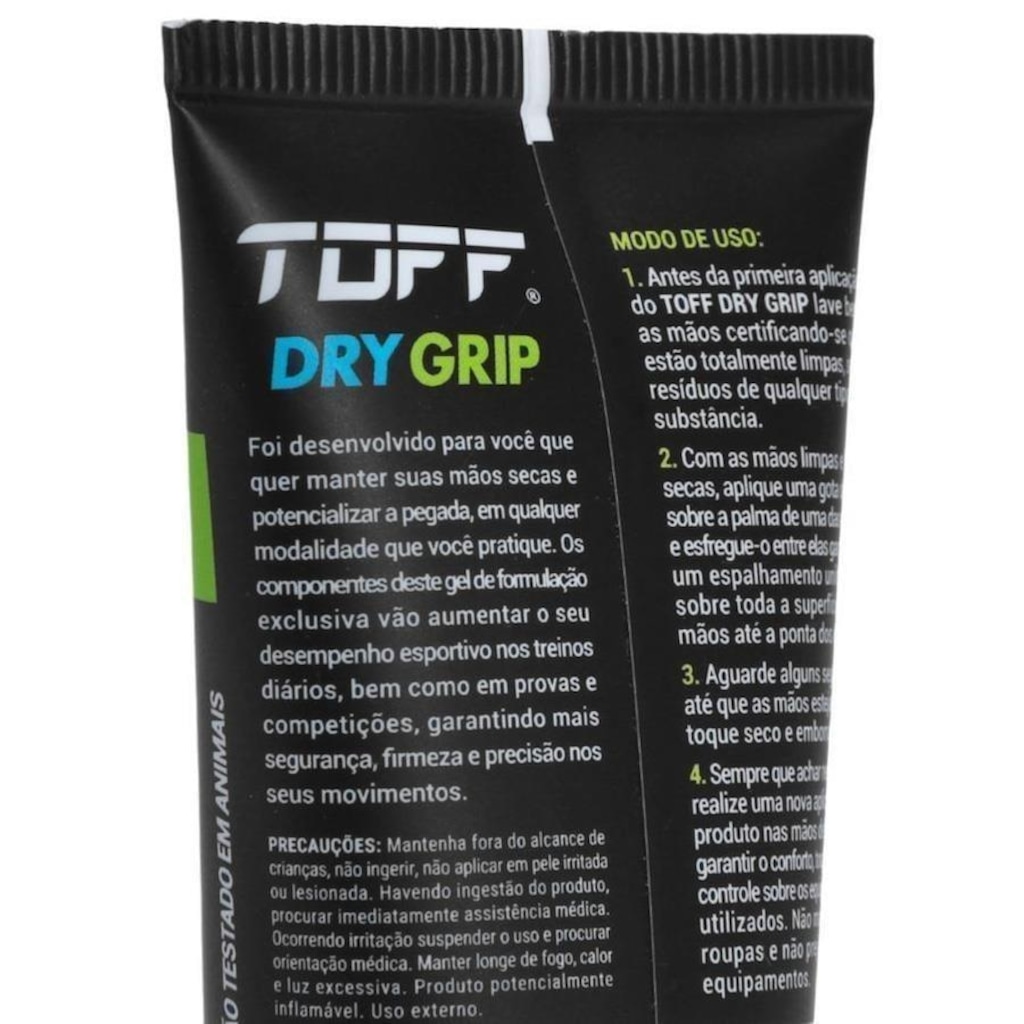 Imagem 3 do produto Toff Dry Grip Gel Secativo e Potencializador de Pegada para as Mãos