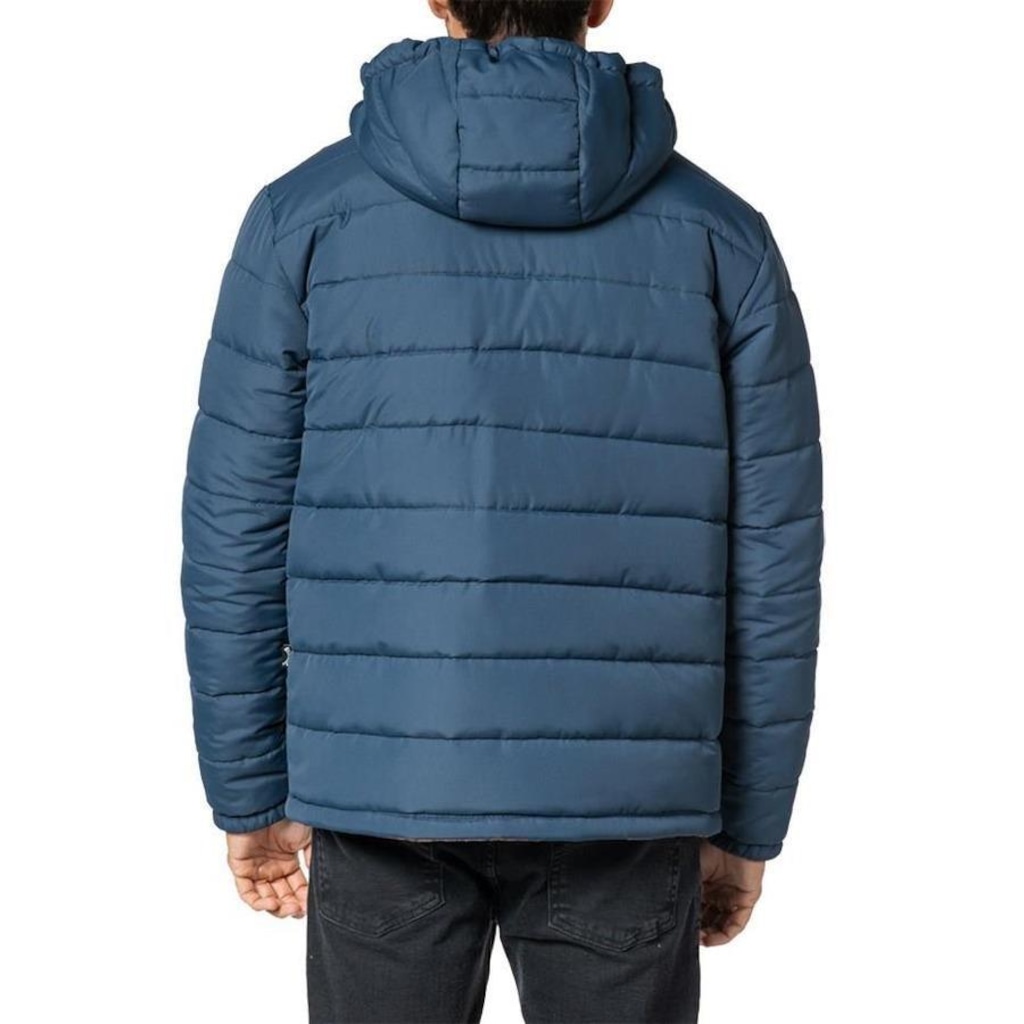 Imagem 5 do produto Jaqueta com Capuz Dupla Face Billabong Puffer Flannel - Masculina