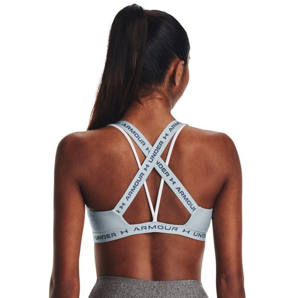 Imagem 3 do produto Top Fitness Under Armour Crossback Low com Bojo Removível - Feminino