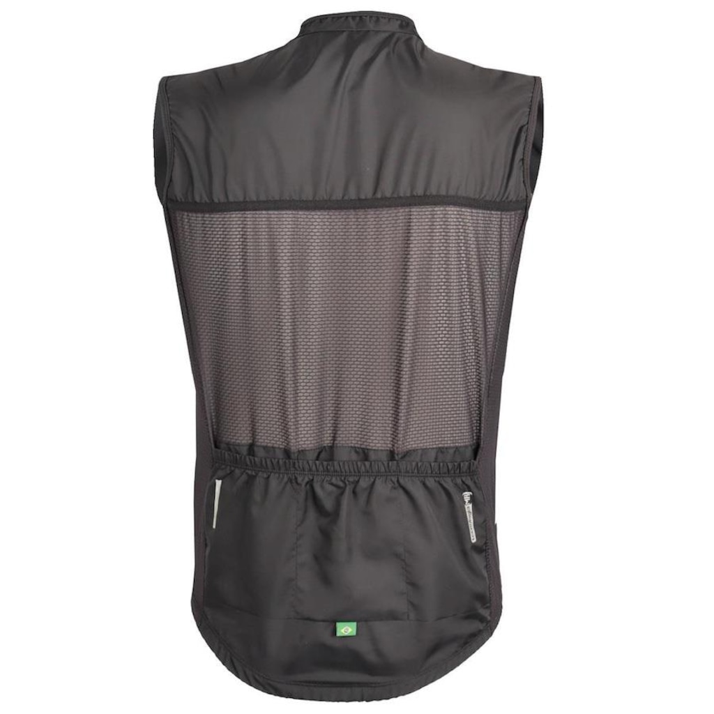 Imagem 2 do produto Colete Corta Vento Ciclismo Mauro Ribeiro New One - Masculino