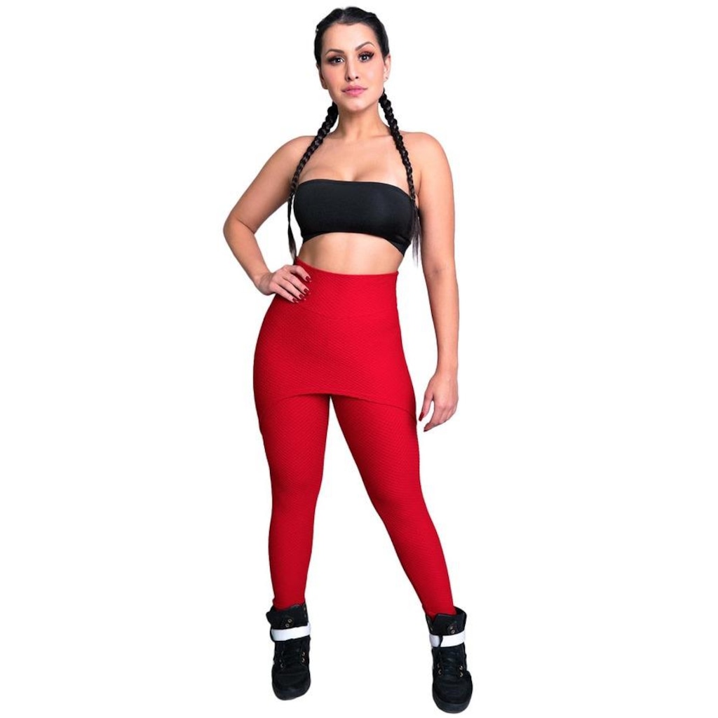 Imagem 3 do produto Calça Legging MVB Modas Bolha Saia - Feminina