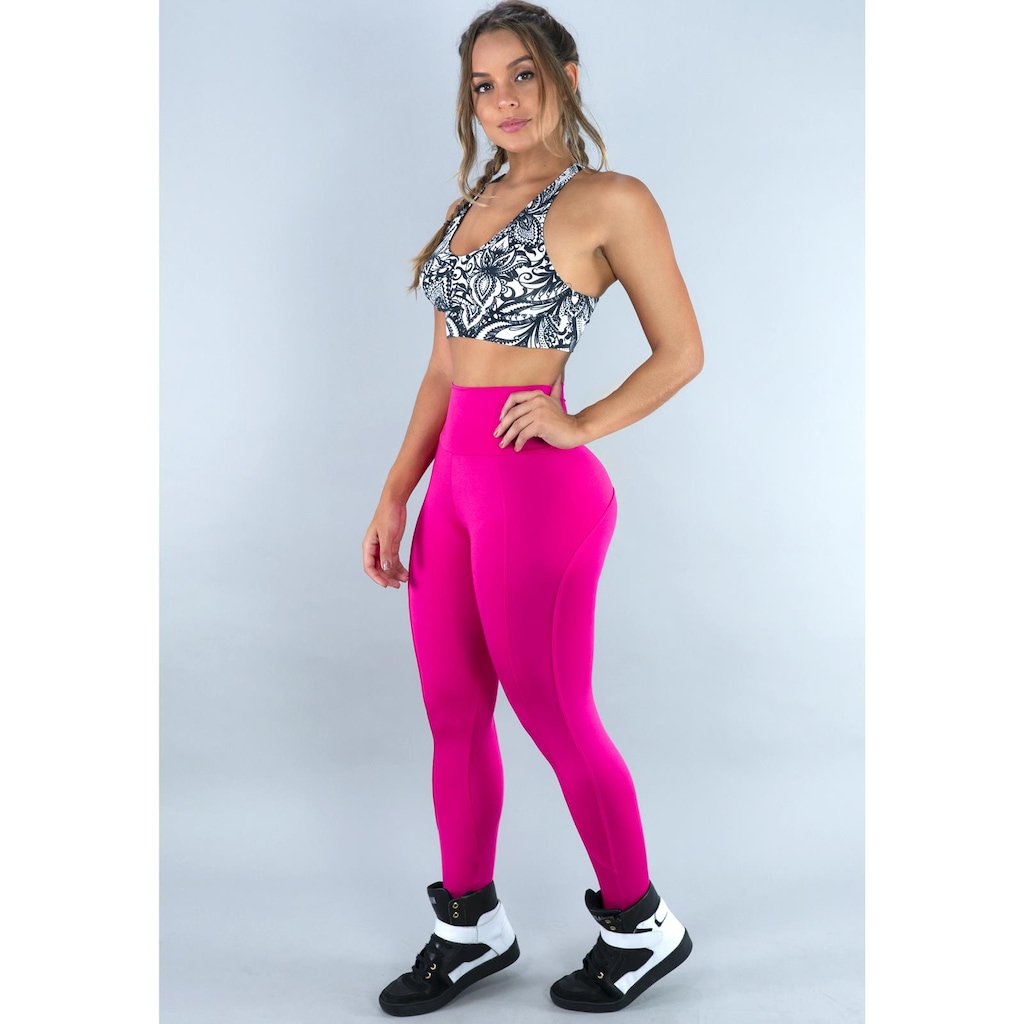 Imagem 5 do produto Calça Legging Mvb Modas Montaria Cintura Alta Suplex - Feminina