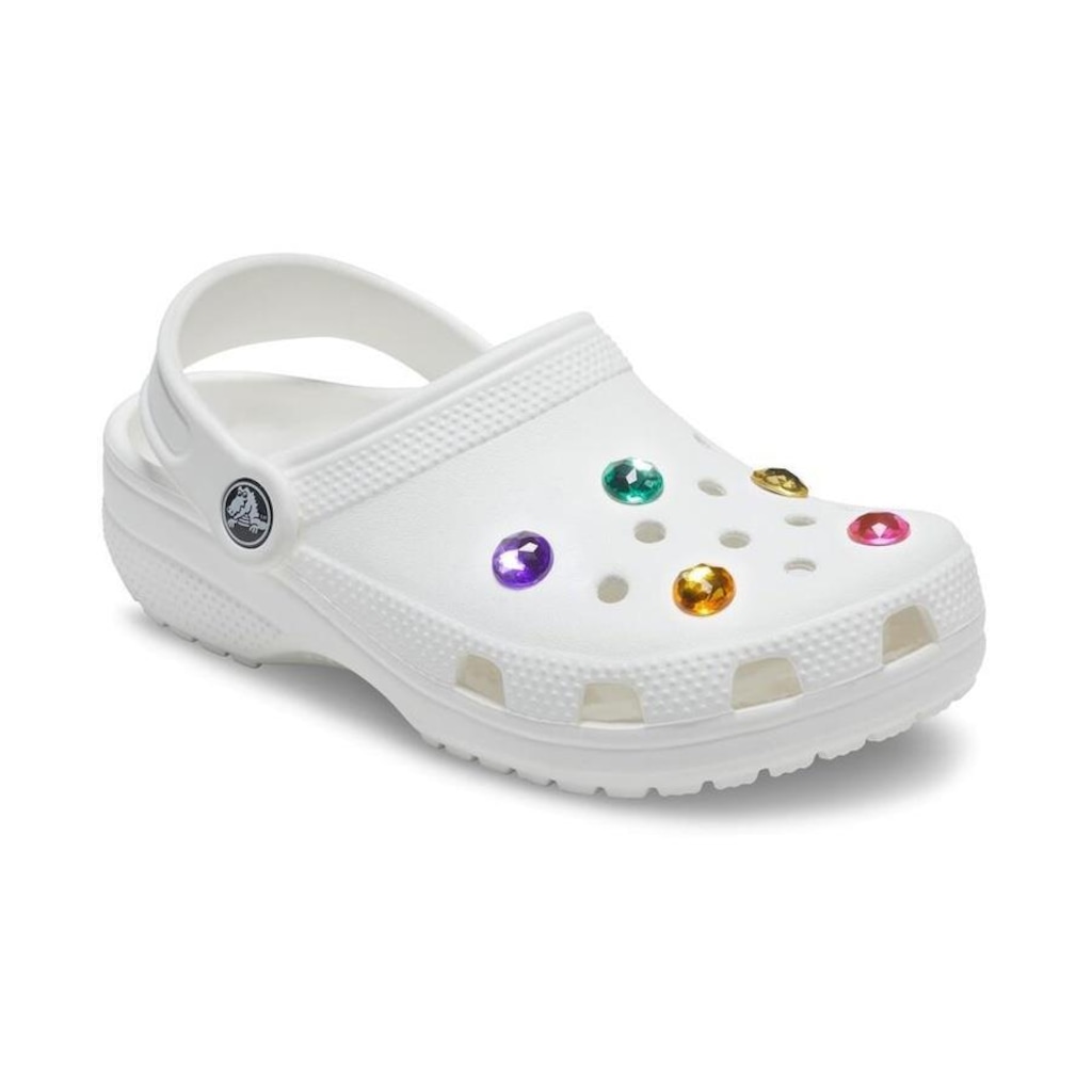 Imagem 2 do produto Jibbitz Crocs Gema Pastel - 5 unidades