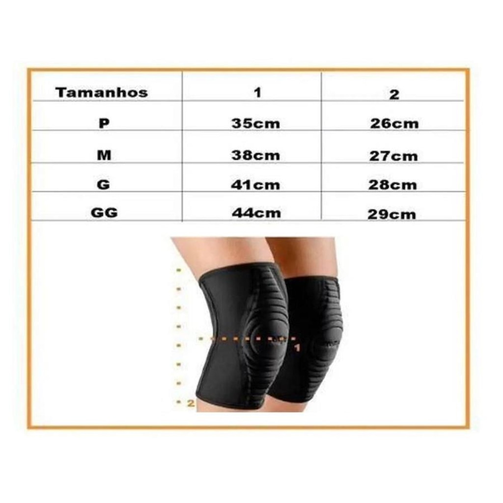 Imagem 4 do produto Joelheira Hidrolight CrossTraining H85 - Par