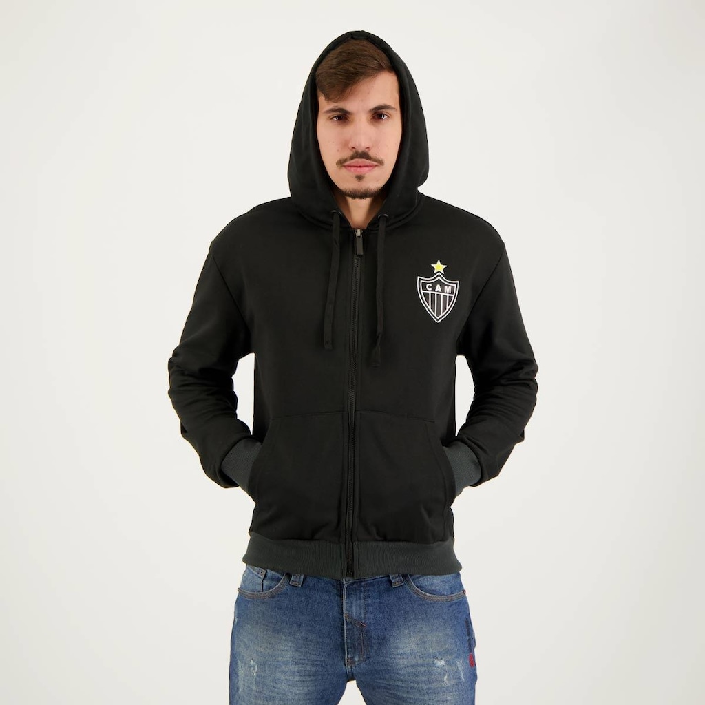 Imagem 5 do produto Jaqueta com Capuz do Atlético Mineiro Portlet Futfanatics - Masculina