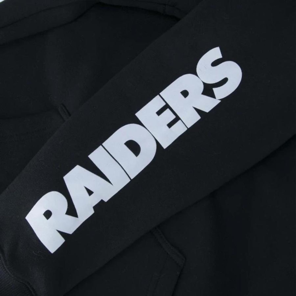 Imagem 2 do produto Blusão De Moletom com Capuz New Era Nfl Las Vegas Raiders Fec Core - Masculino