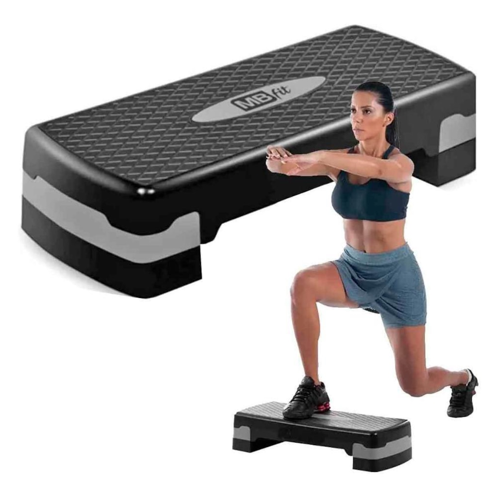 Imagem 4 do produto Step Mbfit Academia Exercícios Ajustável Treino Ginastica