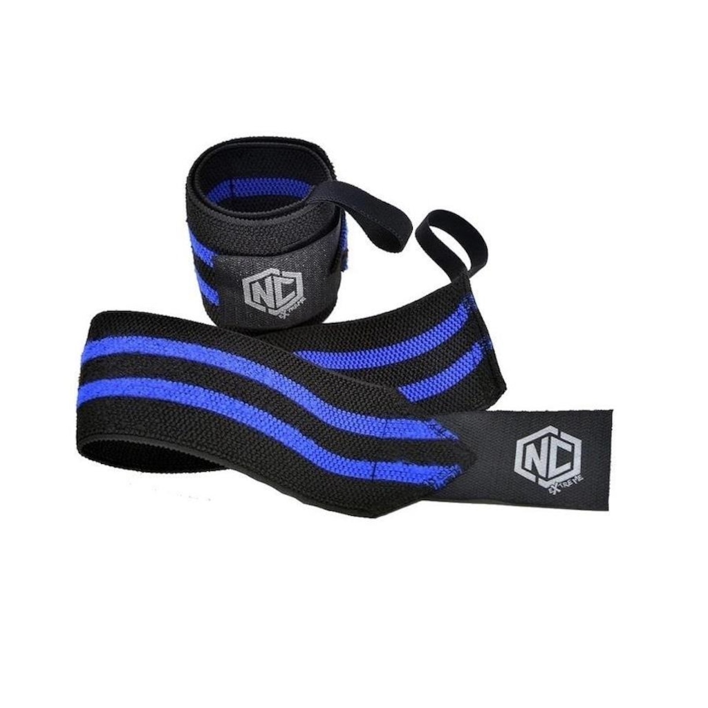 Imagem 2 do produto Munhequeira Elástica NC Extreme Wrist Wrap Cross Training LPO