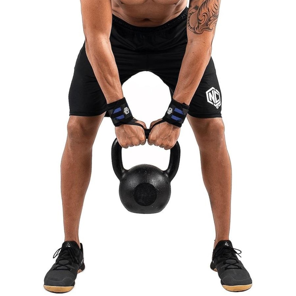 Imagem 4 do produto Munhequeira Elástica NC Extreme Wrist Wrap Cross Training LPO